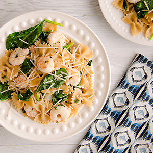 Basil Butter Bowtie Pasta